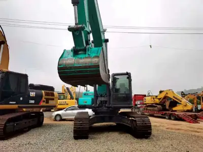Used Kobelco SK350LC Excavator photo 4