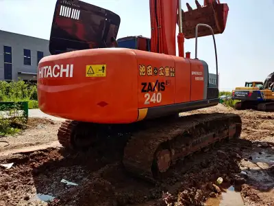 Used Hitachi ZX240-3 Excavator photo 2