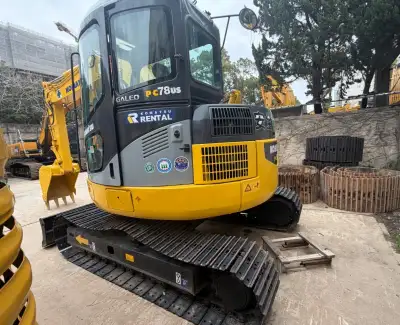 Used Komatsu PC78US Excavator photo 3