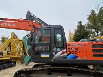 Used Hitachi ZX200 Excavator photo 3