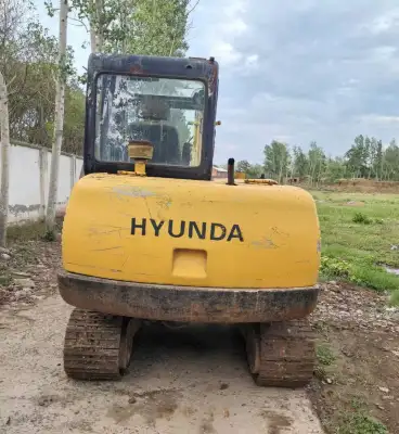 Used Hyundai R55-7 Mini Excavator photo 9