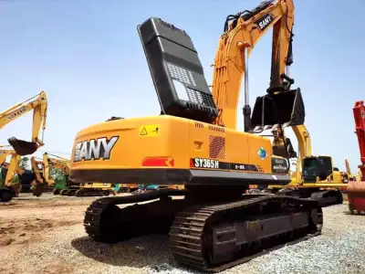 Used SANY SY365H Excavator photo 2