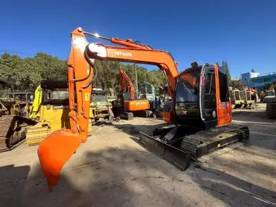 Used Hitachi ZX75US Mini Excavator photo 2
