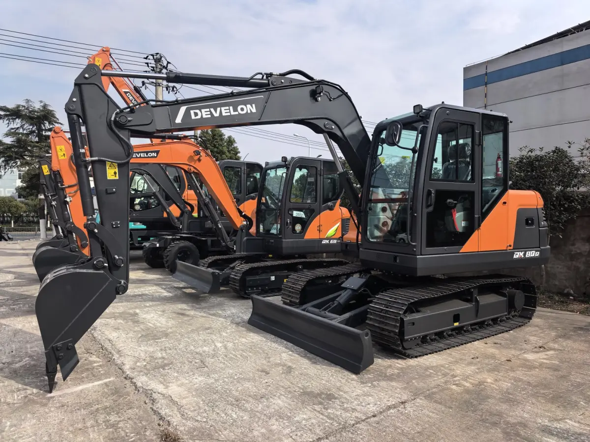 Used Doosan DX80D Mini Excavator photo 1