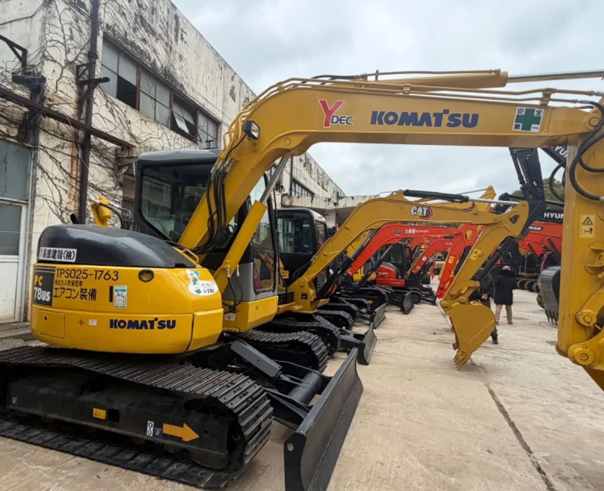 Used Komatsu PC78US Excavator photo 1