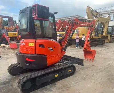 Used Kubota U35 Mini Excavator photo 6