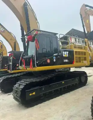 Used Caterpillar 349D2F Excavator photo 9