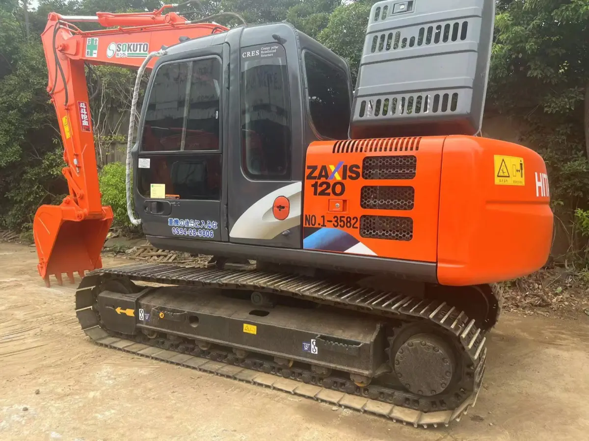 Used Hitachi 120 Excavator photo 1