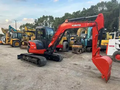 Used Kubota U55-4 Mini Excavator photo 4