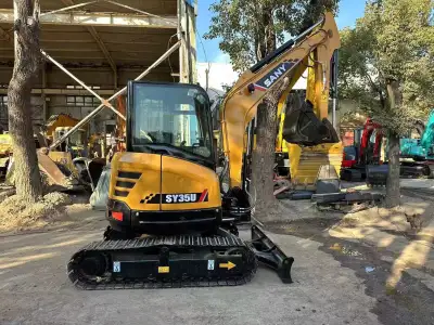 Used SANY SY35U Mini Excavator photo 4