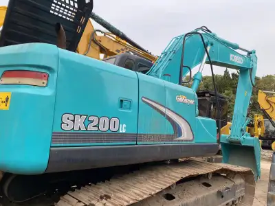 Used Kobelco SK200LC Excavator photo 4