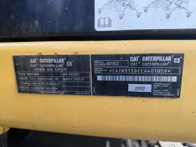 Used Caterpillar M315 Excavator photo 11