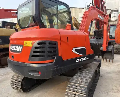 Used Doosan DX60-9C Mini Excavator photo 2