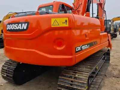Used Doosan DX150 Excavator photo 2