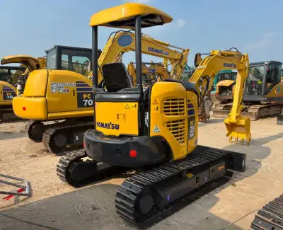 Used Komatsu PC35MR Mini Excavator photo 5