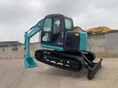 Used Kobelco SK70SR Mini Excavator photo 2