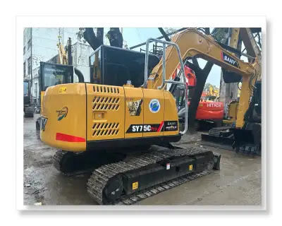 Used SANY SY75C Mini Excavator photo 3