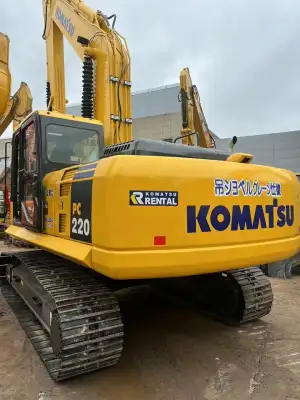 Used Komatsu PC220-7 Excavator photo 3