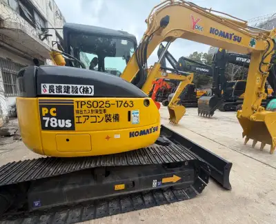 Used Komatsu PC78US Excavator photo 4