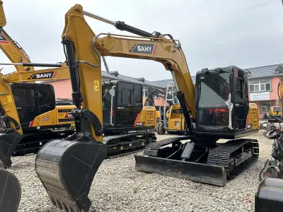 Used SANY SY95 Mini Excavator photo 3