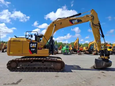 Used Caterpillar 318FL Excavator photo 2