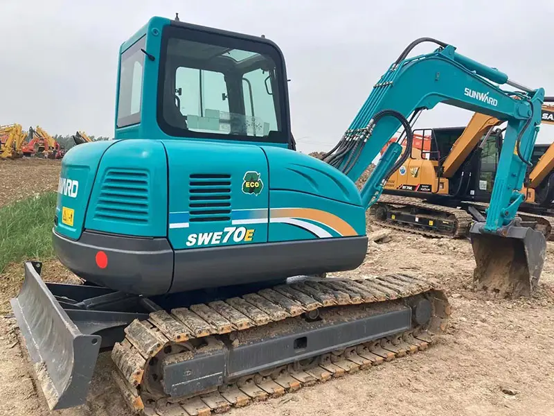 Used Sunward SWE70E Excavator photo 1