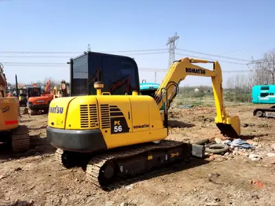 Used Komatsu PC56 Excavator photo 5