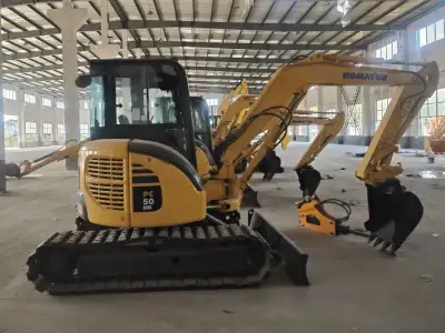Used Komatsu PC50 Mini Excavator photo 4