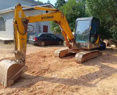 Used Hyundai R55-7 Mini Excavator photo 2