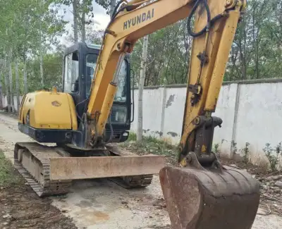 Used Hyundai R55-7 Mini Excavator photo 10