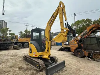 Used Komatsu PC35 Mini Excavator photo 4