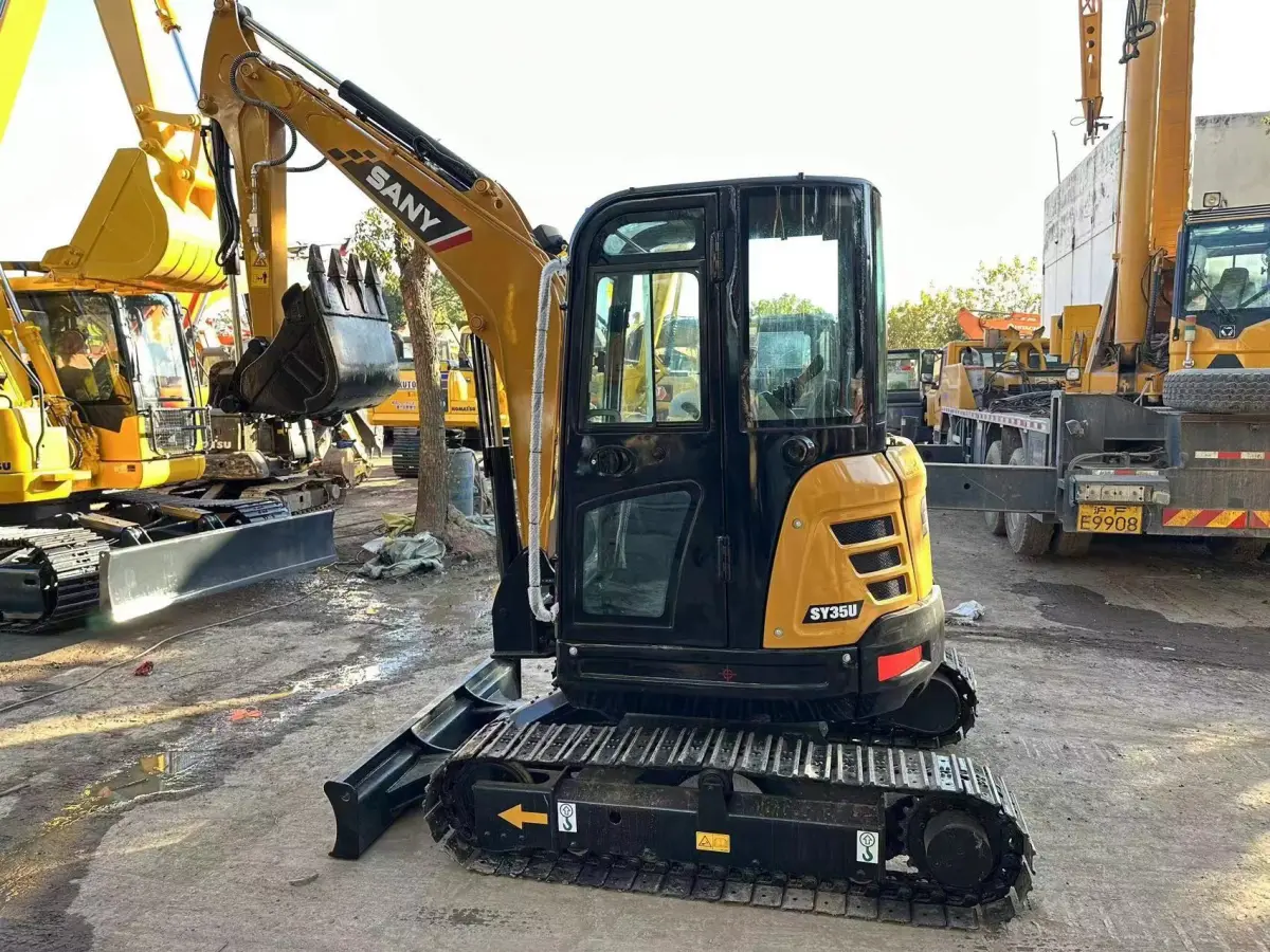 Used SANY SY35U Mini Excavator photo 1