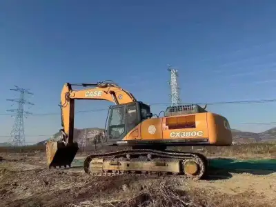 Used CASE 380 Excavator photo 3