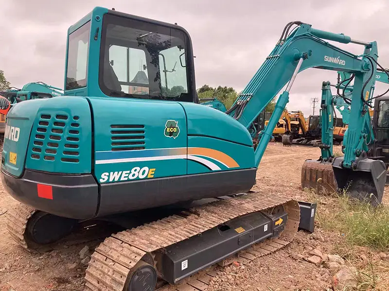 Used Sunward SWE80E Excavator photo 1