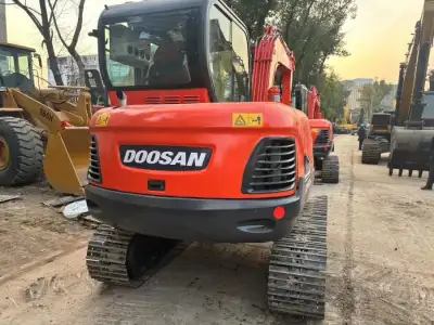 Used Doosan DX60 Mini Excavator photo 4