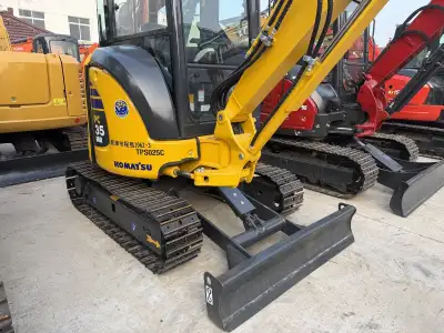 Used Komatsu 35MR Mini Excavator photo 7