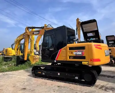 Used SANY 135C Excavator photo 2