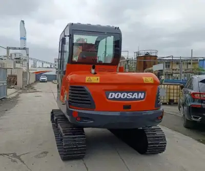 Used Doosan DX55 Mini Excavator photo 4