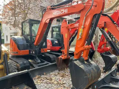 Used Hitachi ZX55 Mini Excavator photo 4