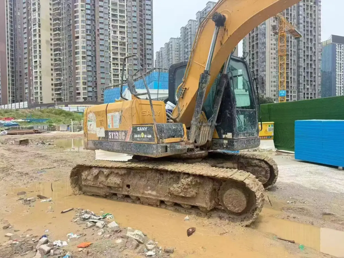 Used SANY 135C Excavator photo 1