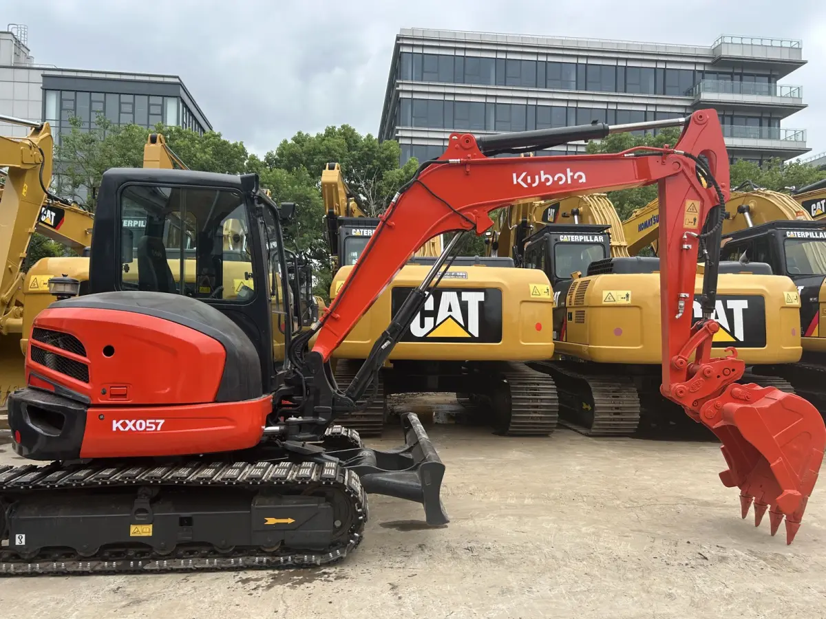 Used Kubota KX057 Mini Excavator photo 1