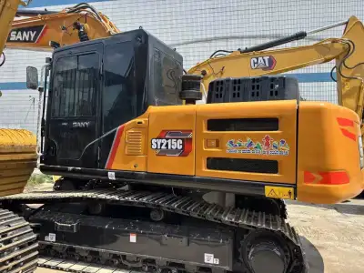 Used SANY 215C Excavator photo 3