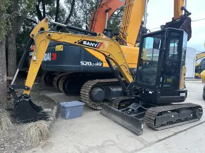 Used SANY SY35U Mini Excavator photo 7