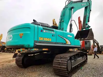 Used Kobelco SK350LC Excavator photo 2
