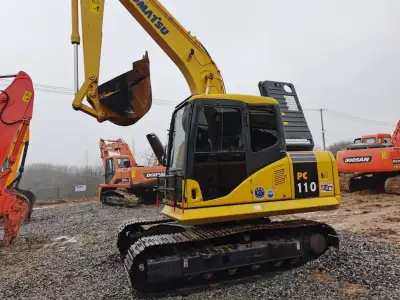 Used Komatsu PC110-7 Excavator