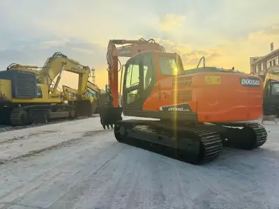 Used Doosan DX140LCA Excavator photo 6