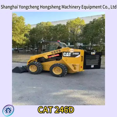 Used Caterpillar 246 Skid Steer Loader photo 3