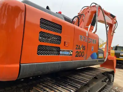 Used Hitachi ZX200 Excavator photo 8