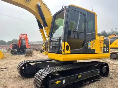 Used Komatsu PC120 Excavator photo 2