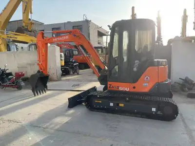 Used Hitachi 50 Mini Excavator photo 4
